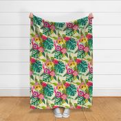 Boho Tropical Floral (Large) 