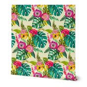 Boho Tropical Floral (Large) 