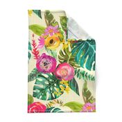 Boho Tropical Floral (Large) 