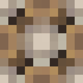 Brown Tone Mosaic Pattern 1