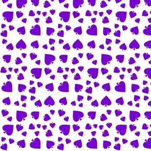 Sm. Asexual Spade Motif Purple