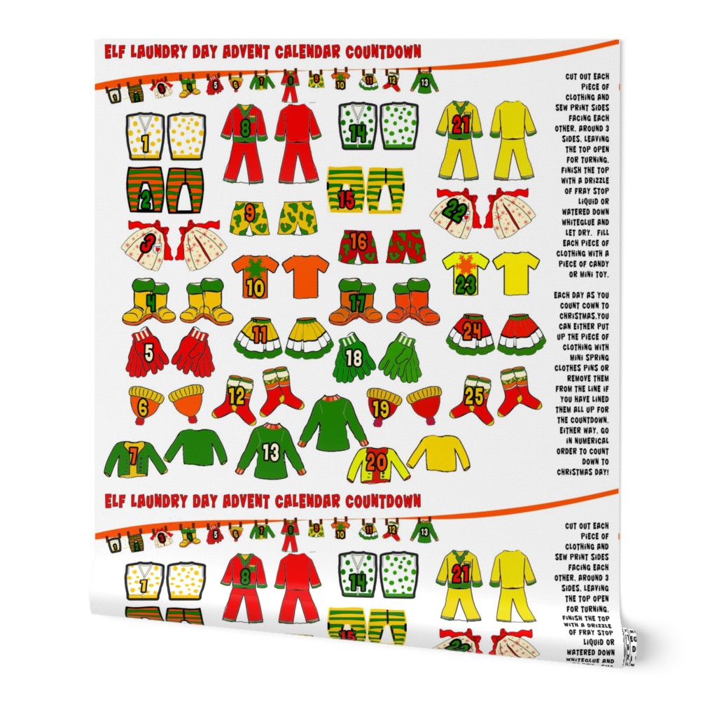 2011 Elf Laundry Day Advent Calendar