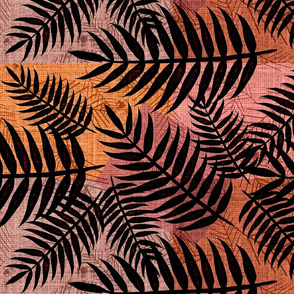 Tropical Lace / Dk Boho Patches / leaf   
