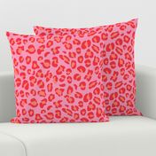 Leopard Spots Small (Pink, Red and Coral)