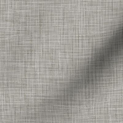 Linen Textured Canvas Greige Grey Taupe