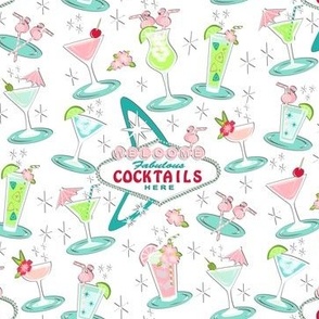 Atomic Cocktail Party  on White