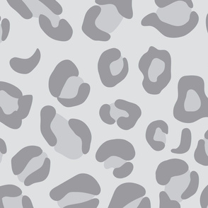 Leopard Spots Large (Greys)
