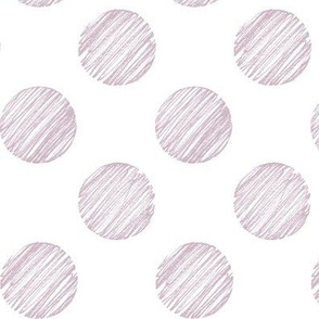 the new nautical doodle polka dot - white dawn pink