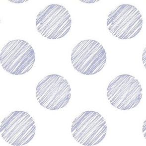 the new nautical doodle polka dot- white sweet lavender