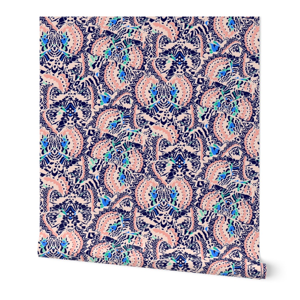 Butterfly Kaleidoscope Jumbo (Navy Mint)