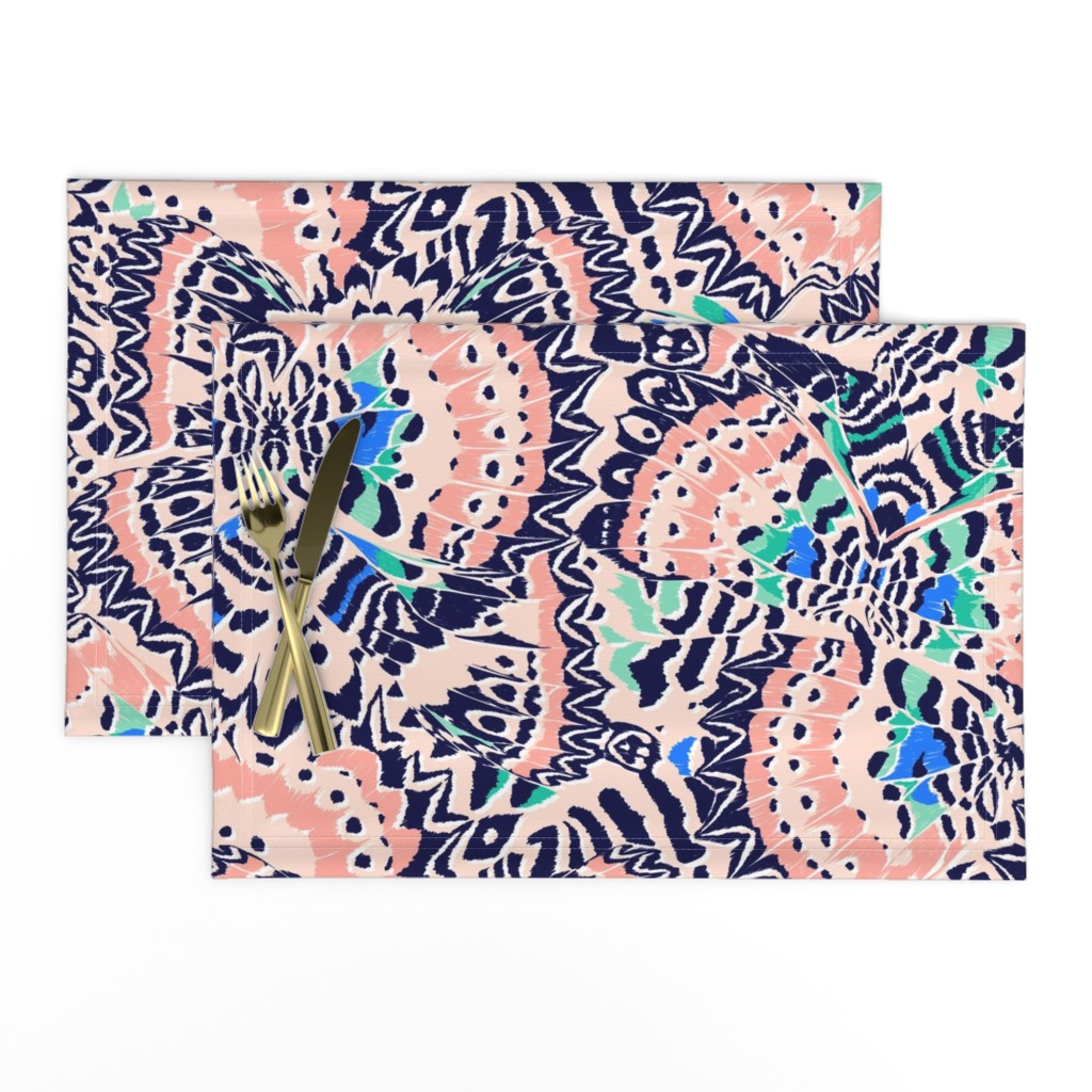 Butterfly Kaleidoscope Jumbo (Navy Mint)