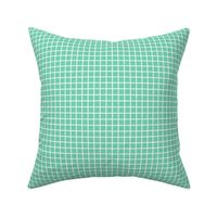 windowpane 1/2" sea foam green reversed