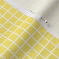 windowpane 1/2" lemon yellow reversed