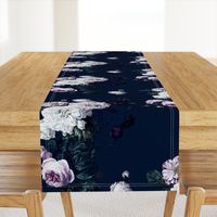 dark moody floral jumbo on navy