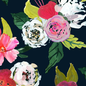 Painted Rose Garden - Custom for Kristi