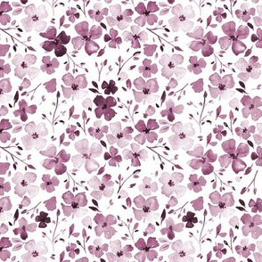 Beth floral - purple