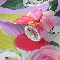 Painted Rose Garden // Lavender 