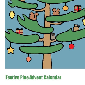 Festive Pine Advent Calendar