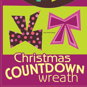 Christmas Countdown Wreath