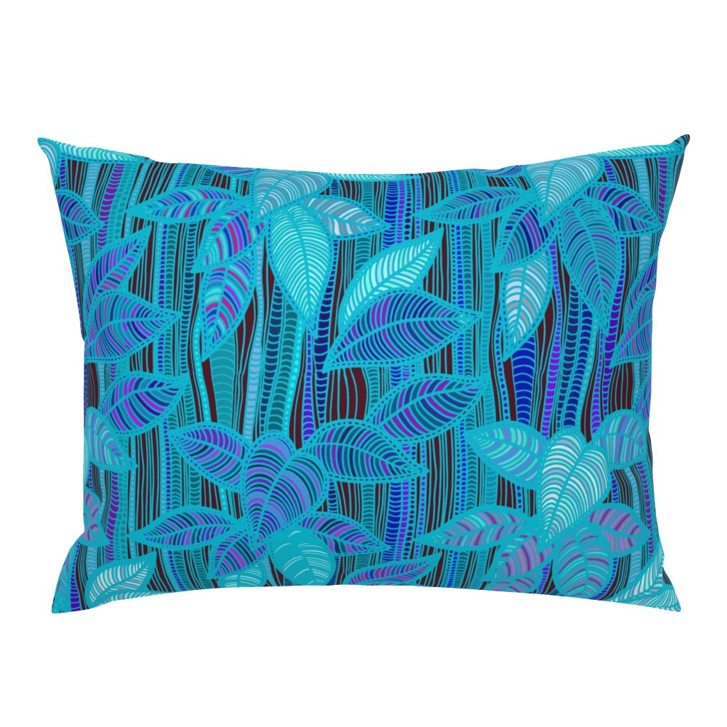 Foliage - Turquoise Bamboo - Design Challenge