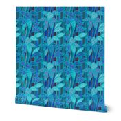 Foliage - Turquoise Bamboo - Design Challenge