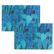 Foliage - Turquoise Bamboo - Design Challenge