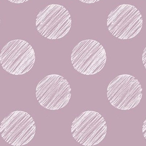 the new nautical doodle polka dot - dawn pink white