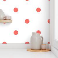 Polka Dotties // Living Coral 