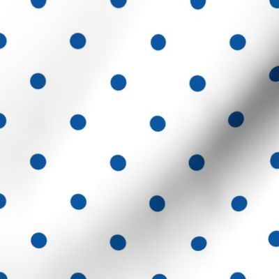 Polka Dotties // Royal Blue