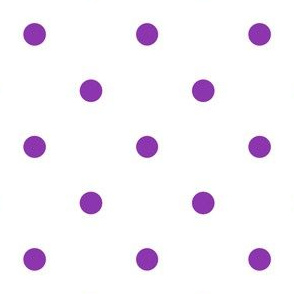 Polka Dotties // Vibrant Purple