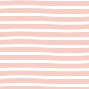 wonky  stripe // blush