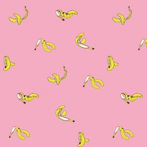 banana peel, pink 