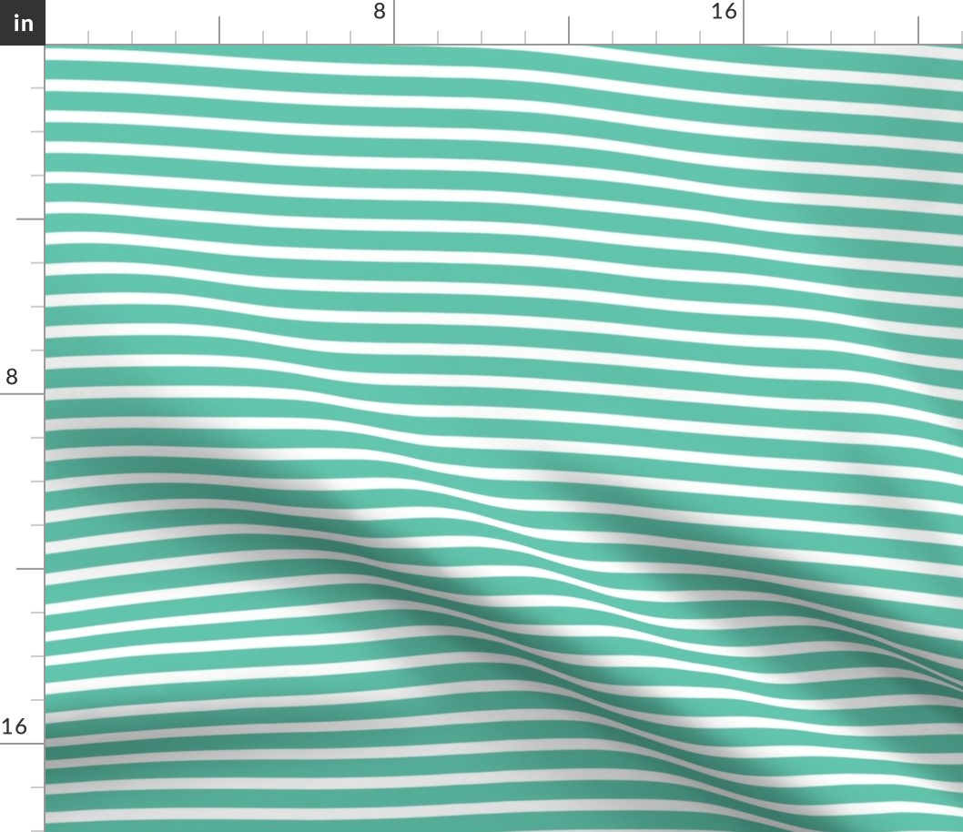 wonky stripe // spearmint