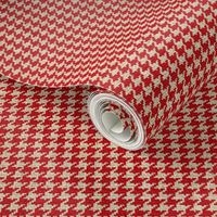 Red Houndstooth