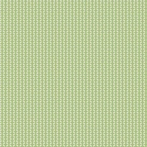 White Shells on Light Green Medium scale repeat