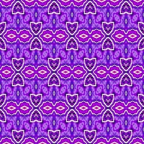 Purple Masque Stripes