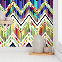 Zig Zag Stained Glass