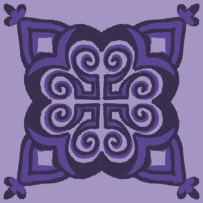 Hmotif Series: Purple Pillow