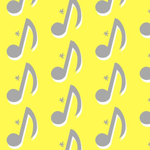 Yellow Eighth Note