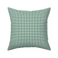 1930s soft green and white gingham, 1/4" squares 