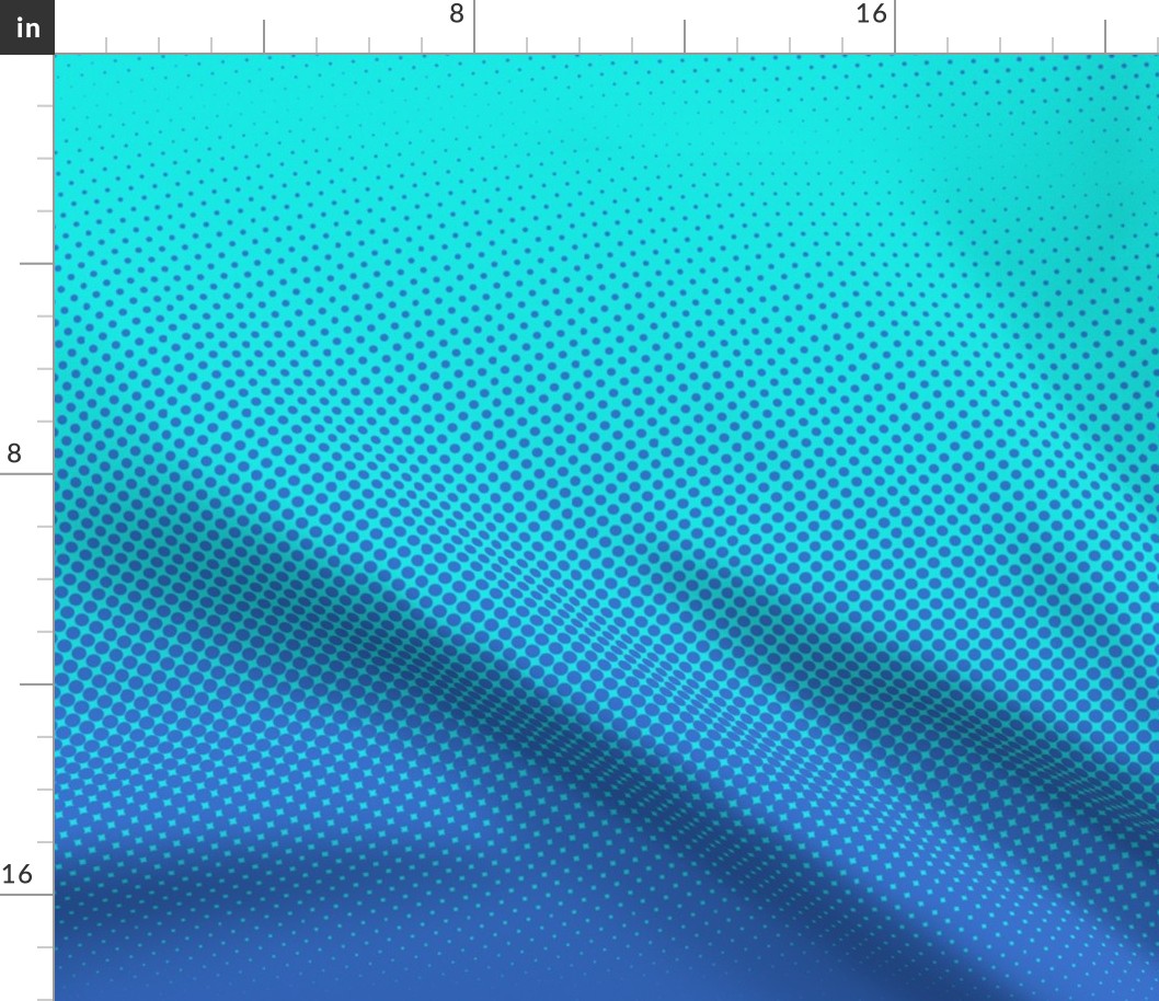 blue and cyan one-yard gradient