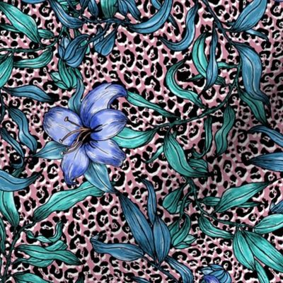 Animal Skin Floral