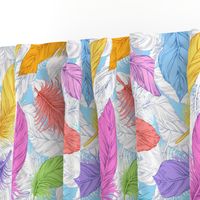  Feathers Multicoloure