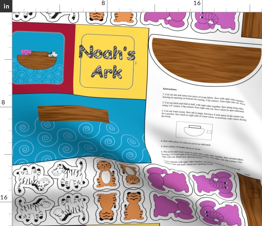 Noah's Ark Baby Book