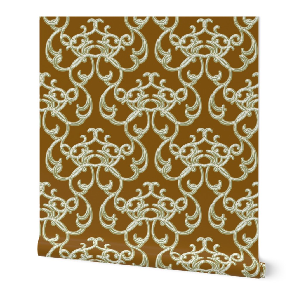 Damask Brown 