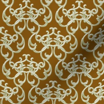 Damask Brown 