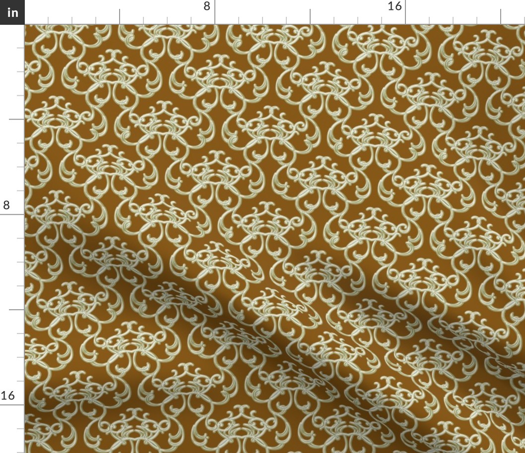 Damask Brown 