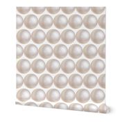 White pearls horizontal rows