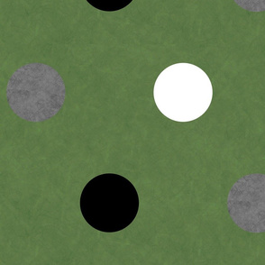 big dots green