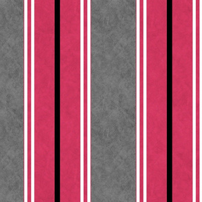 big stripe deep pink